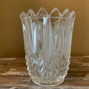 Beautiful decorative crystal miaska vase